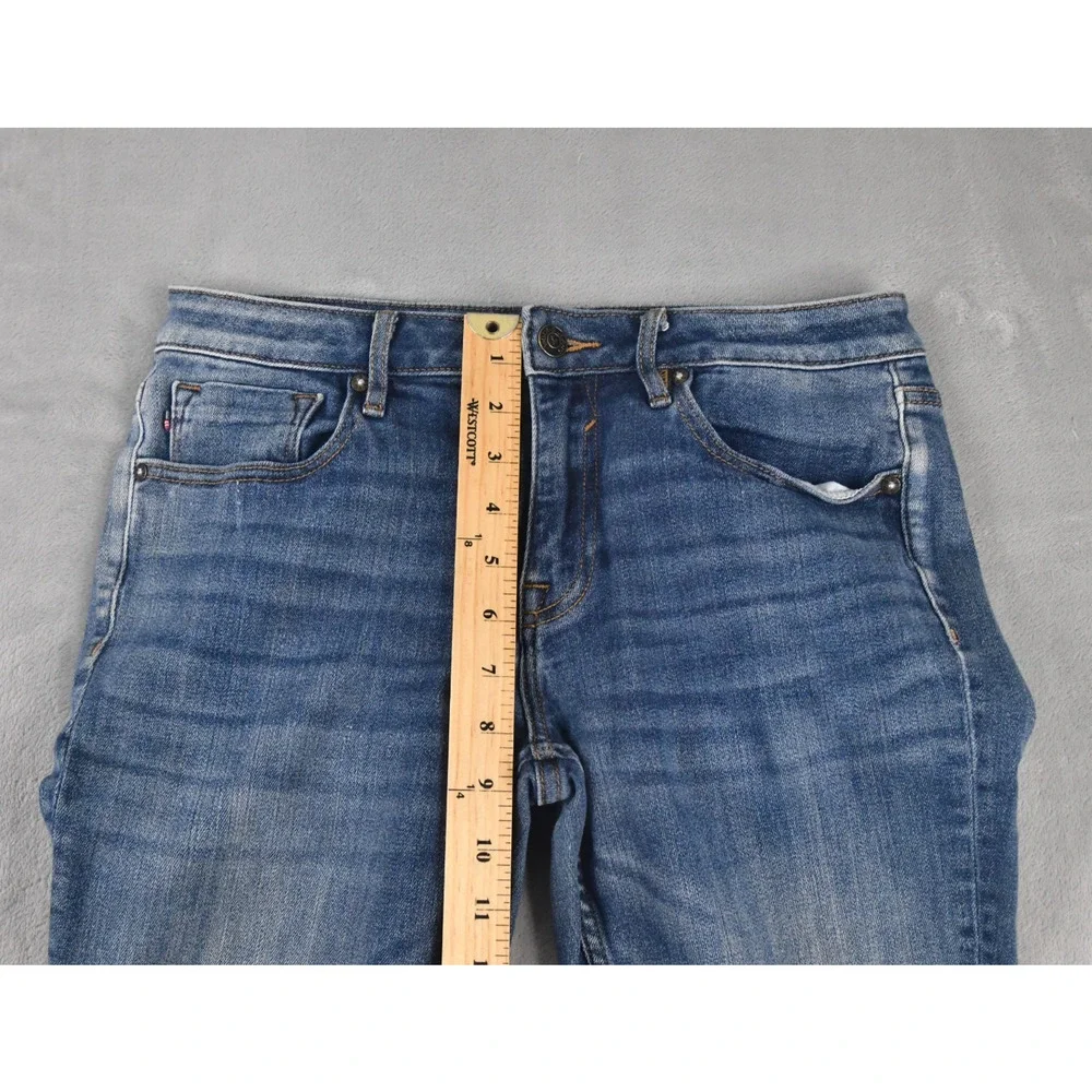 VIGOSS Jeans Womens 29 (29x27) Jagger Skinny Blue Denim Distressed